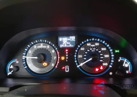 2013 Honda Odyssey Ex-L z USA, uszkodzony, nr VIN 5FNRL5H68DB080045